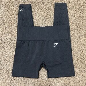 Gymshark Charcoal Seamless Leggings